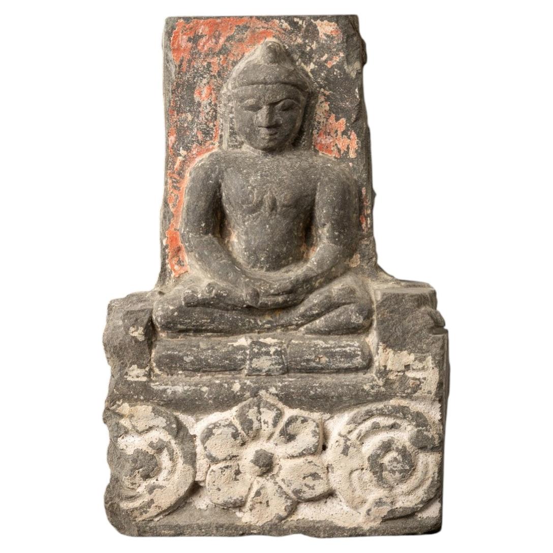 Statue jaïniste ancienne en pierre provenant d'Inde