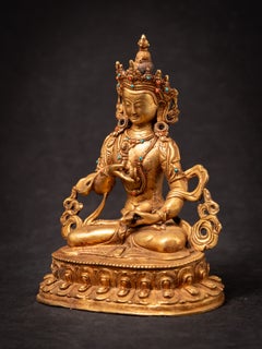 Old bronze Nepali Vajrasattva statue from Nepal