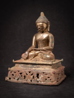 Special antique bronze Burmese Buddha statue from Burma