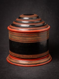 Beautiful newly made Burmese betel box from Myanmar