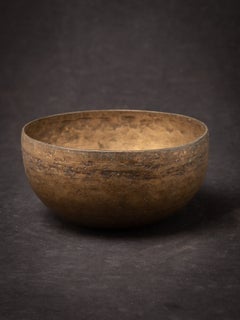 Old bronze Nepali Singing Bowl from Nepal