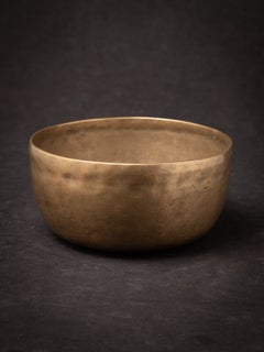 Old bronze Nepali Singing bowl from Nepal