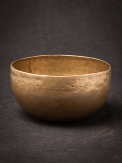 Antique bronze Nepali Singing Bowl from Nepal