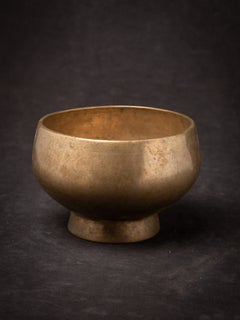 Antique bronze Nepali Naga singing bowl from Nepal