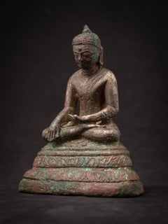 Very rare 11th-century bronze Bagan Buddha from Burma