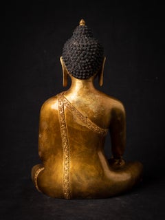 Old bronze Nepali Buddha statue from Nepal