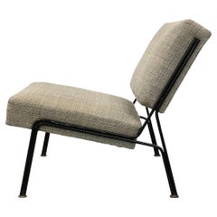  A.R.P. Armchair in Steel and Fabric by Pierre Guariche, Airborne, 1953