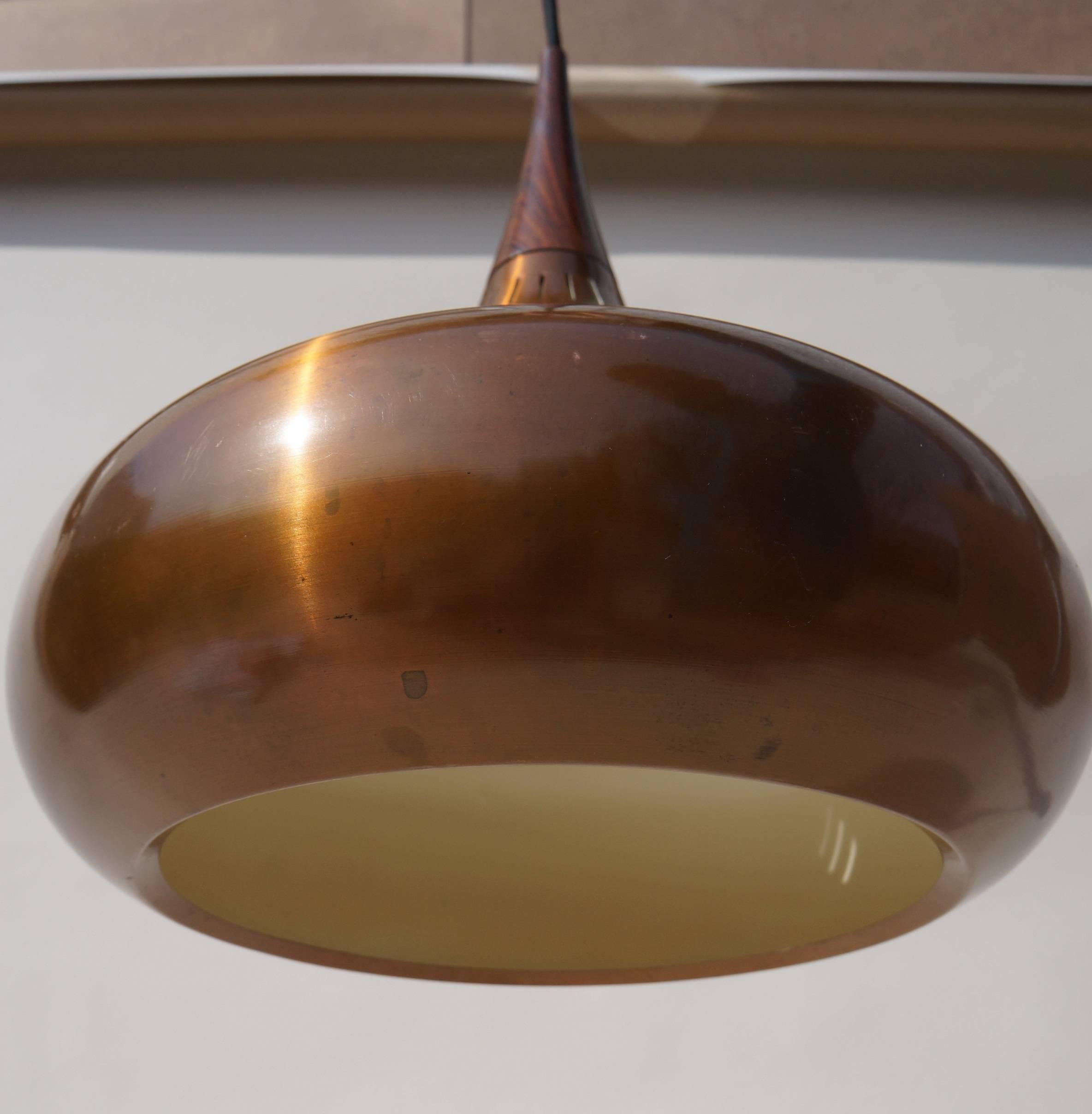 French Pendant Light by Jo Hammerborg for Fog and Mørup For Sale