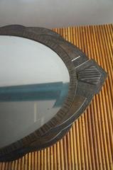 Art Deco Wrought Iron Mirror