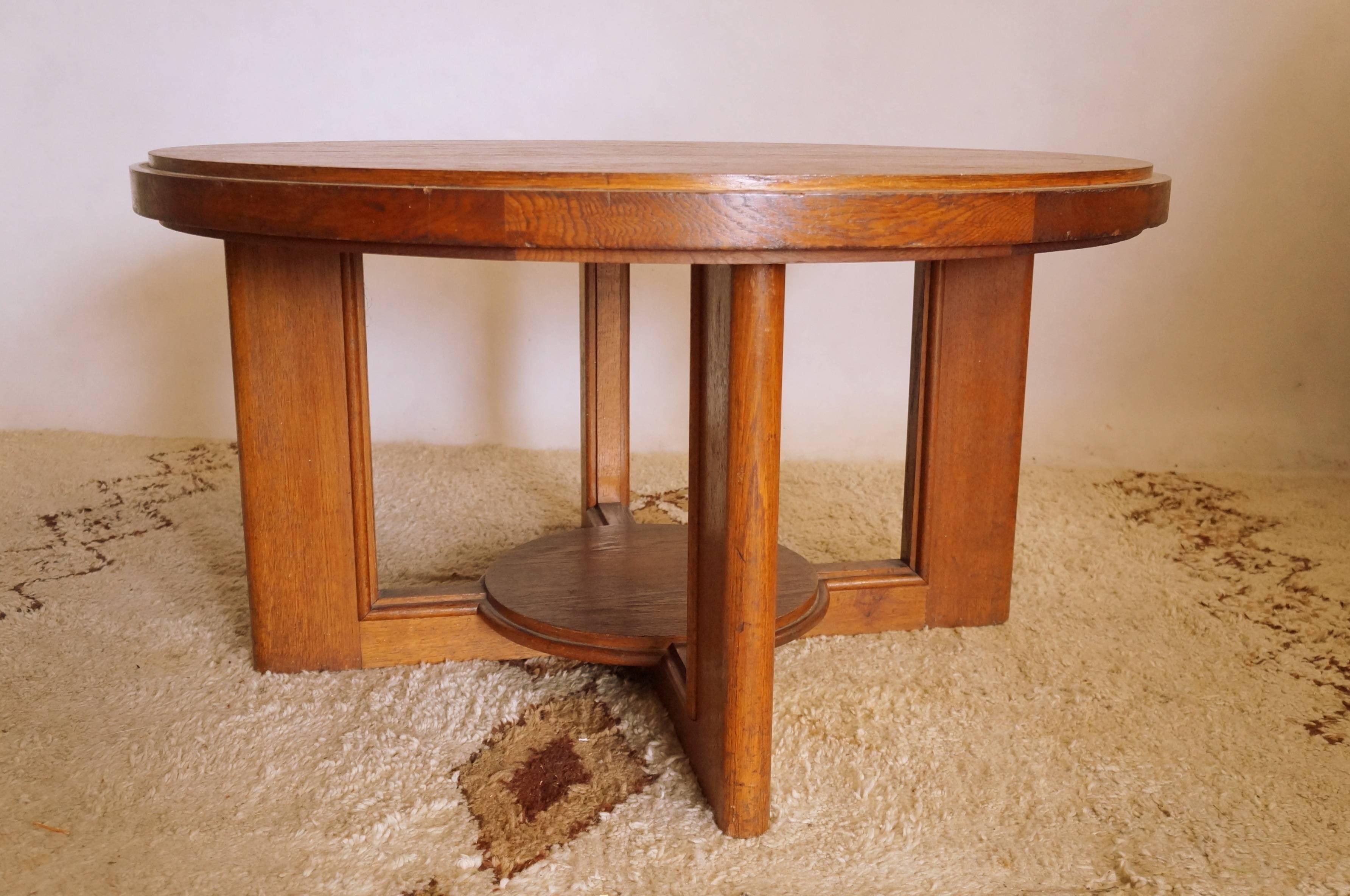 20th Century Art Deco Large Gueridon by Vallin For Sale