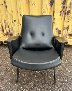 SK660 armchair design Pierre Guariche , Steiner edition , France , 1950's