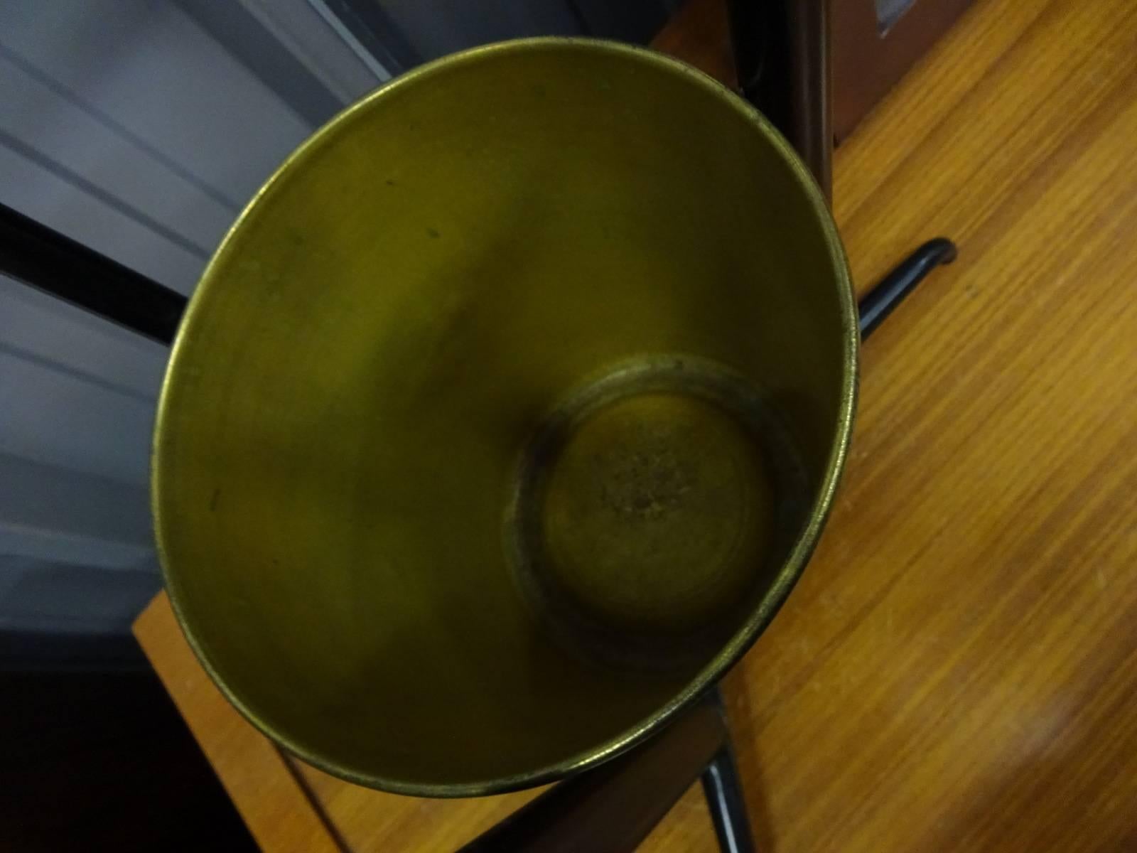 Mid-20th Century Brass Umbrella Stand from the 1950s