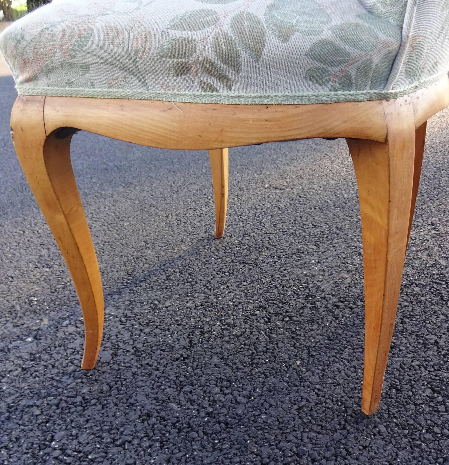 French Rene Prou Side Chair