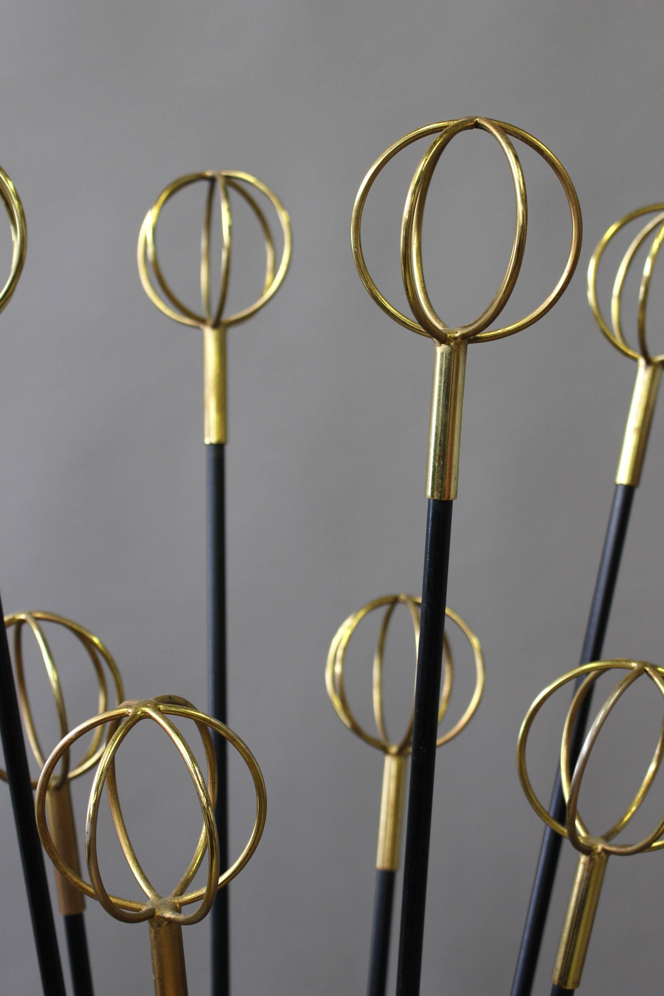 A French 1950s Coat Rack Stands by Roger Feraud for Geo 3