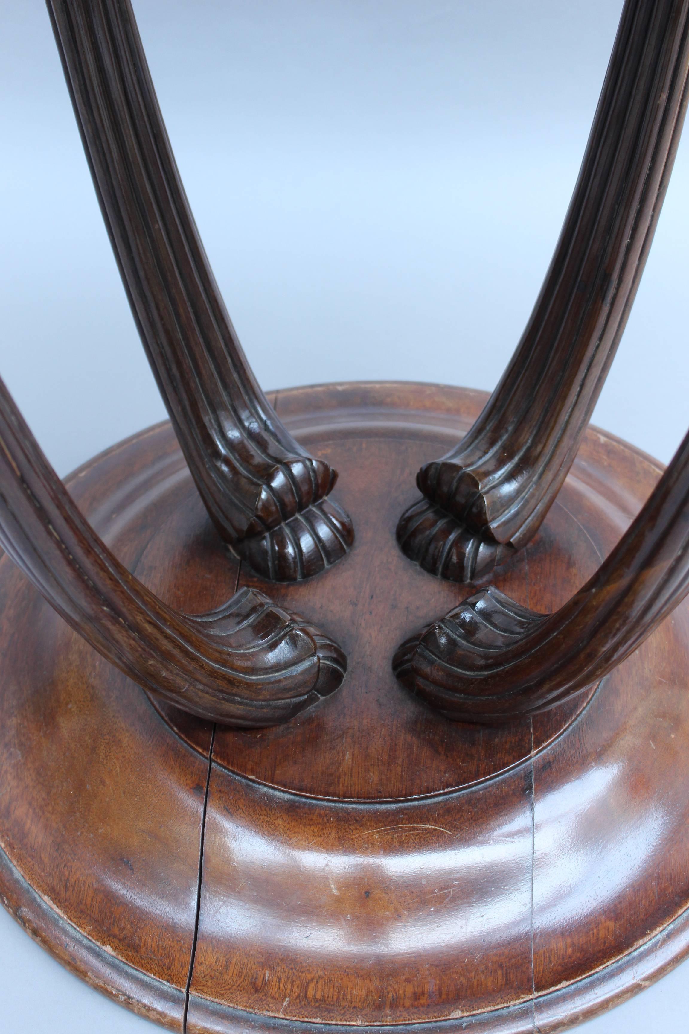 Fine French Art Deco Gueridon by Atelier Ernest Schmitt For Sale 2