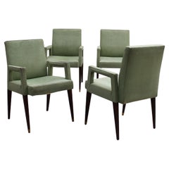 4 Fauteuils français des années 1960 de Jules Leleu