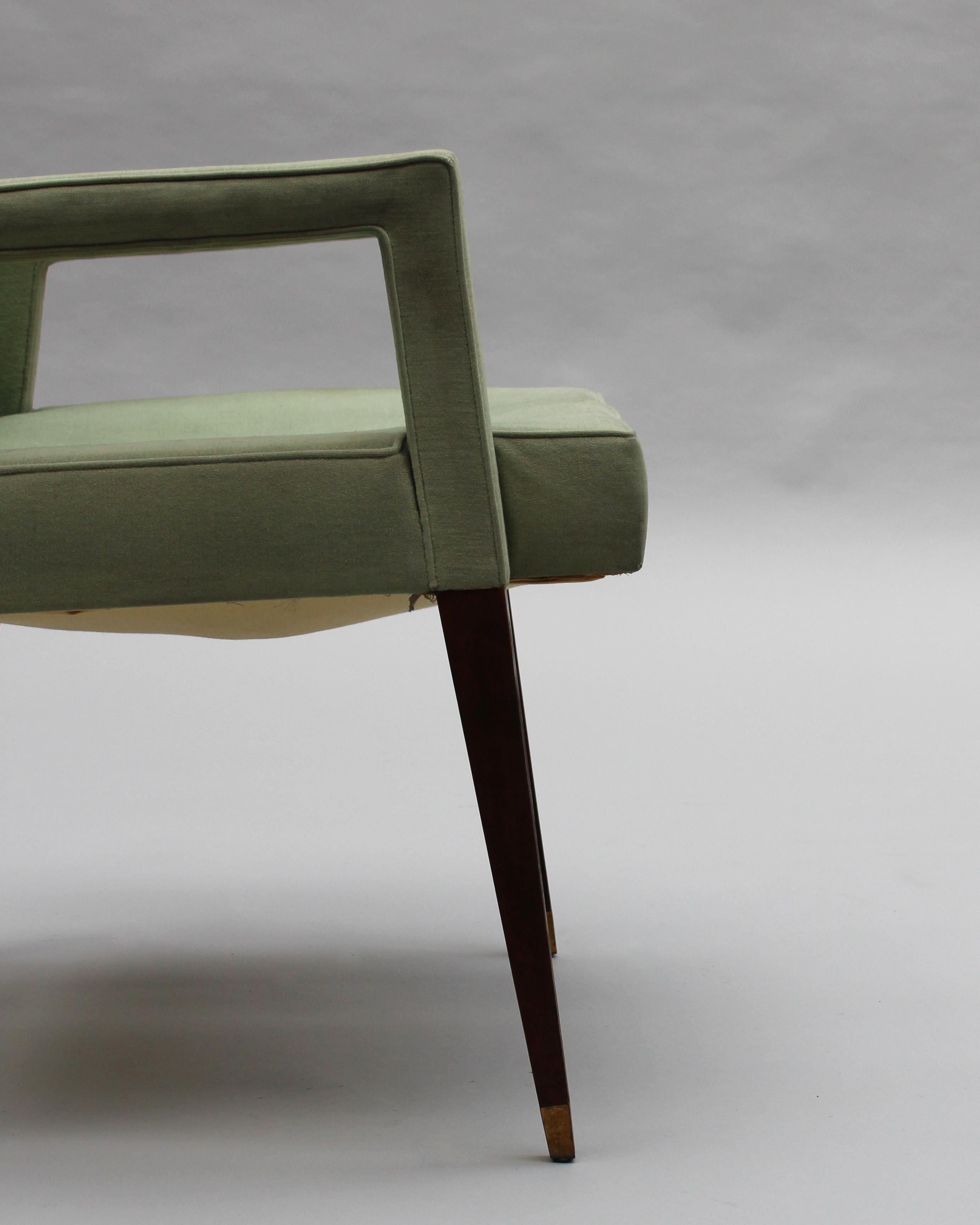 4 Fauteuils français des années 1960 de Jules Leleu en vente 4