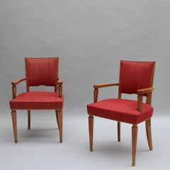 Pair of Fine French 1950s Armchairs