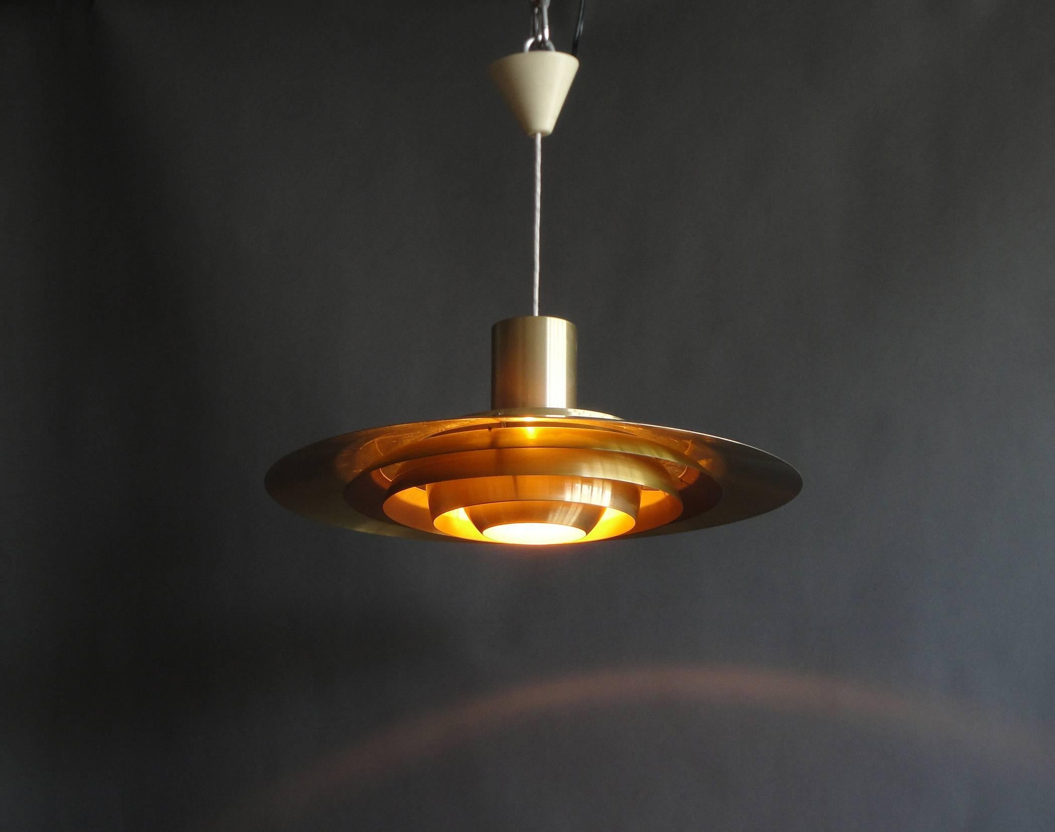 Mid-20th Century Danish Pendant by Fabricius and Kastholm