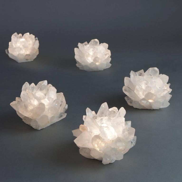 Liz O'Brien Editions Rock Crystal Votives at 1stDibs rock crystal