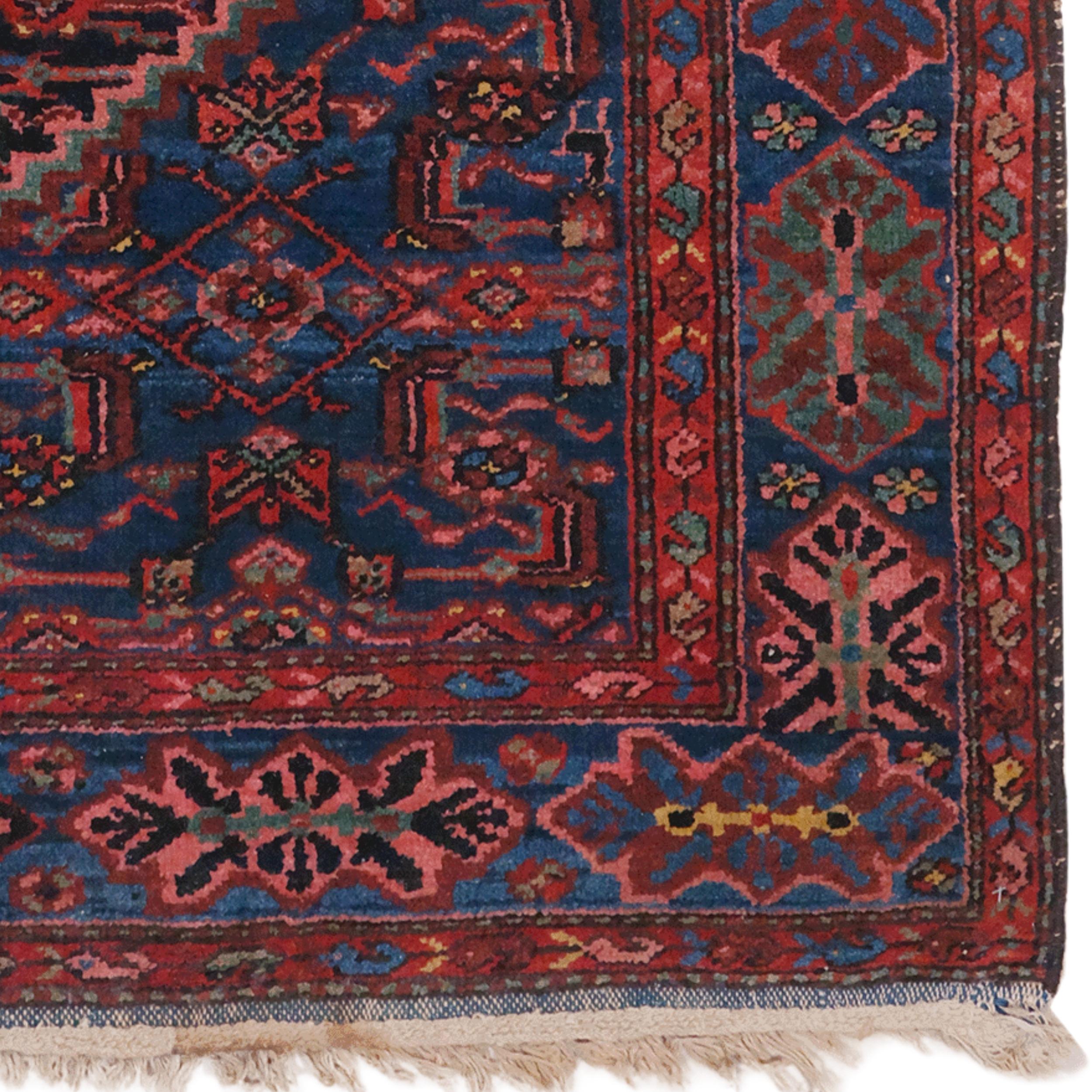 Antiker Bidjar-Teppich aus dem 19. Jahrhundert im Zustand „Gut“ im Angebot in Sultanahmet, 34