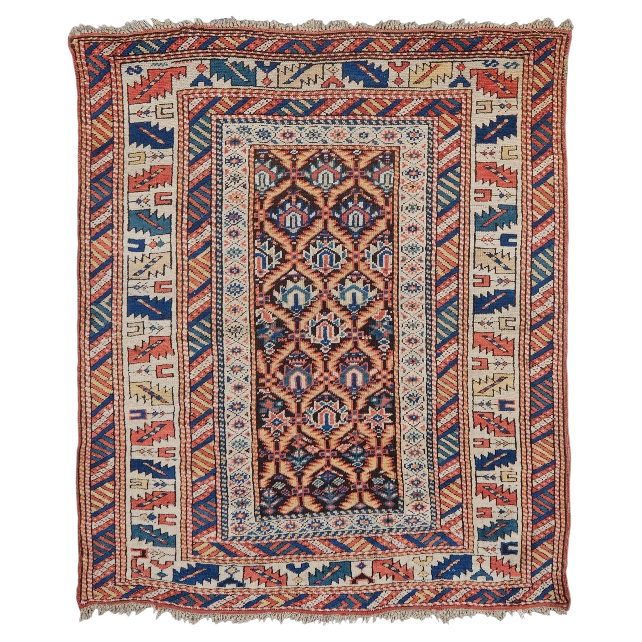 Antique Shirvan Rug - Mid 19th Century