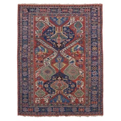 Antique Dragon Sumak Rug - Mid 19th Century