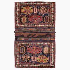 Antique Geometric Design Bag - Late 19th Century