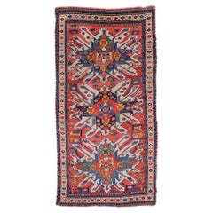 Antique Adler Kazak Rug - Late 19th Century