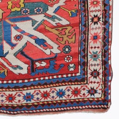 Antique Adler Kazak Rug - Late 19th Century