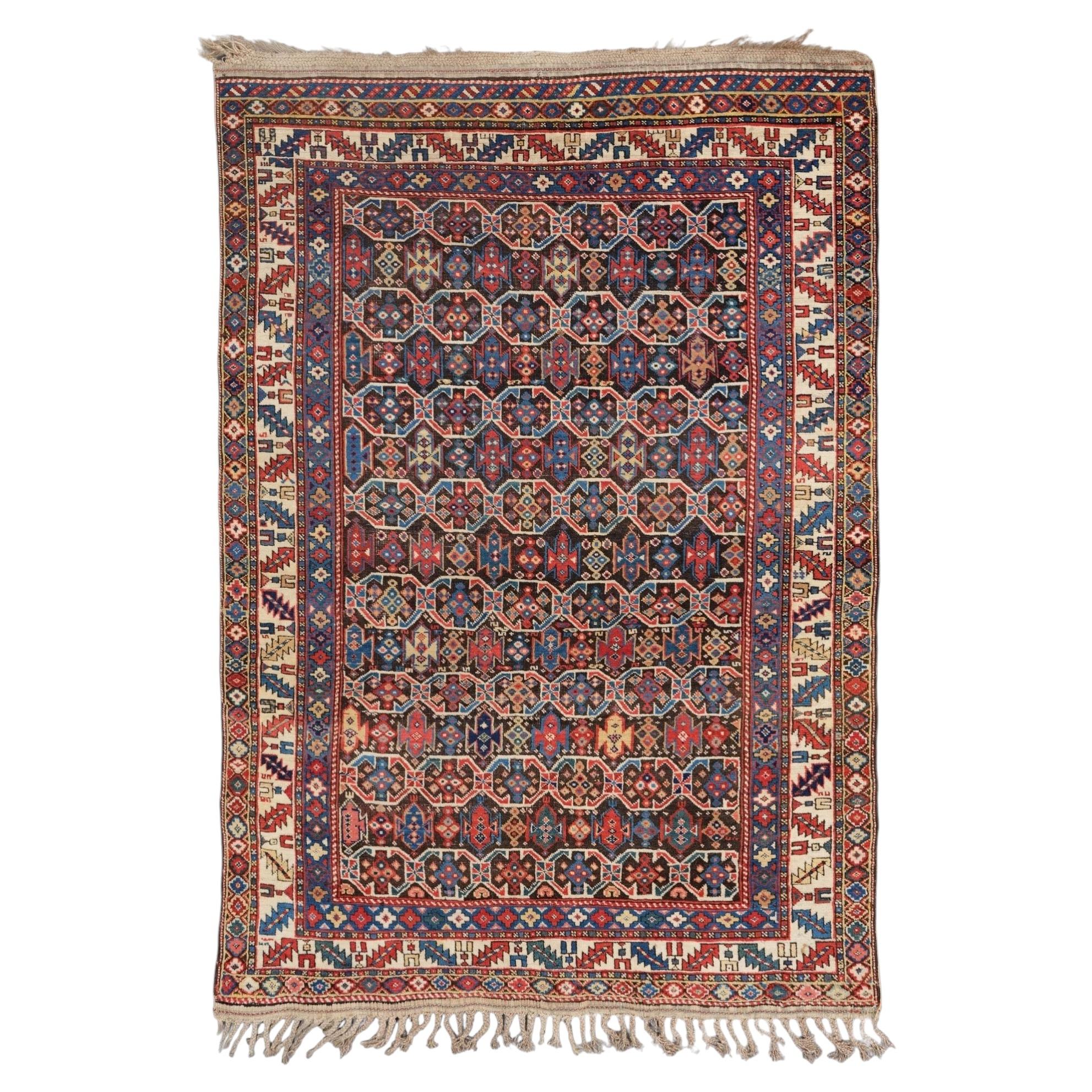 Antique Chi-chi Rug - Late 19th Century