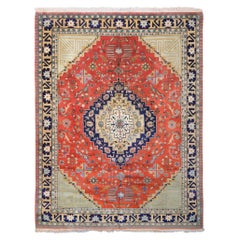 Antique Floral Design Carpet - Late 19th Century