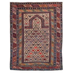 Ancien tapis de prière de Shirvan - Fin du 19e siècle
