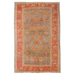 Antique Ushak Carpet - Late 19th century