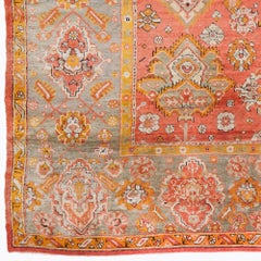 Antique Ushak Carpet - Late 19th century