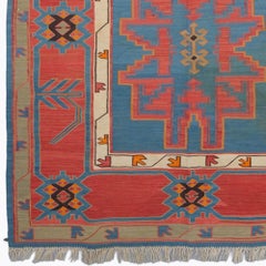 Antique Avar Kilim - Late 19th Century