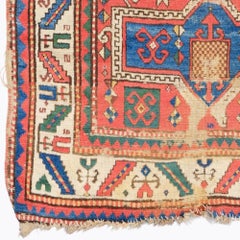 Tappeto da preghiera caucasico d'epoca - metà del XIX secolo