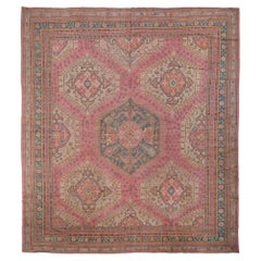 Antique Ushak Carpet - Late 19th Century
