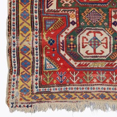 Tapis Shirvan ancien – Vers 1800
