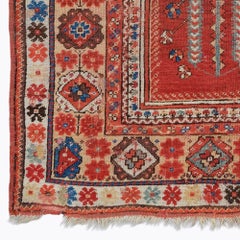 Antique Milas Prayer Rug - Mid 19ht Century