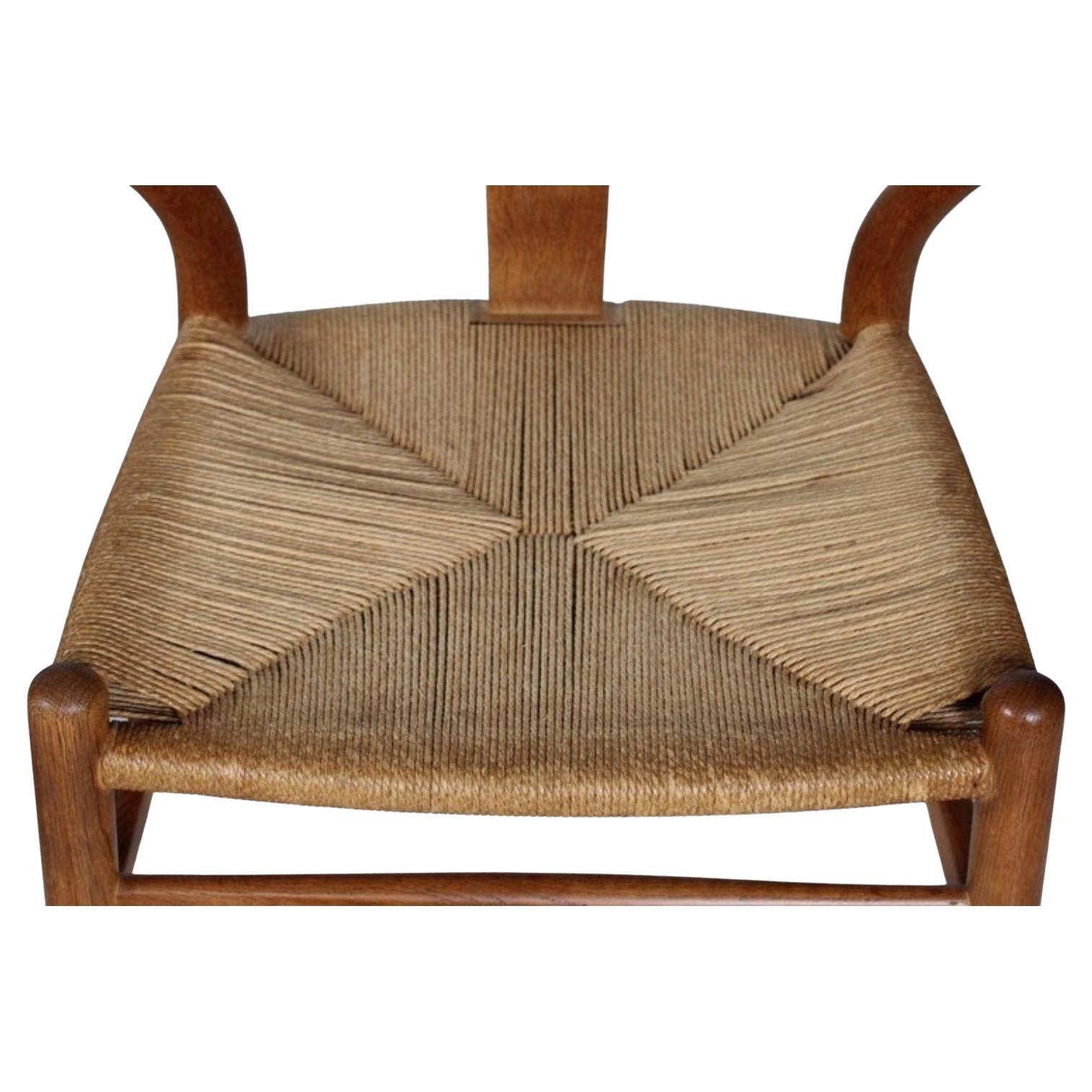 XX secolo Hans Wegner vintage Wishbone CH-24 for Carl Hansen, 1970's edition in vendita