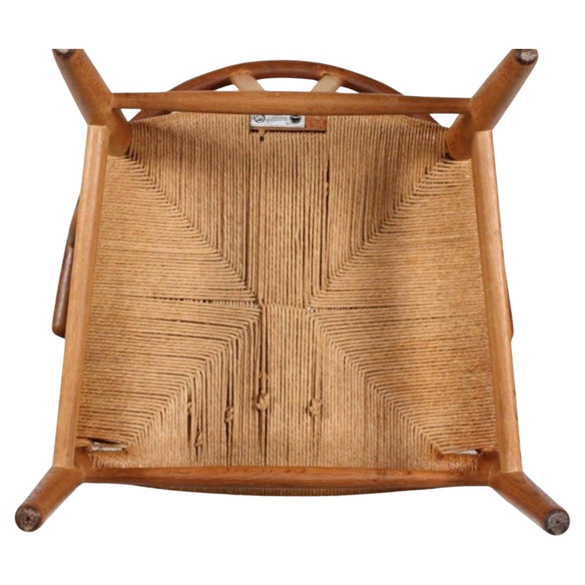 Hans Wegner vintage Wishbone CH-24 for Carl Hansen, 1970's edition In condizioni buone in vendita a PARIS, FR