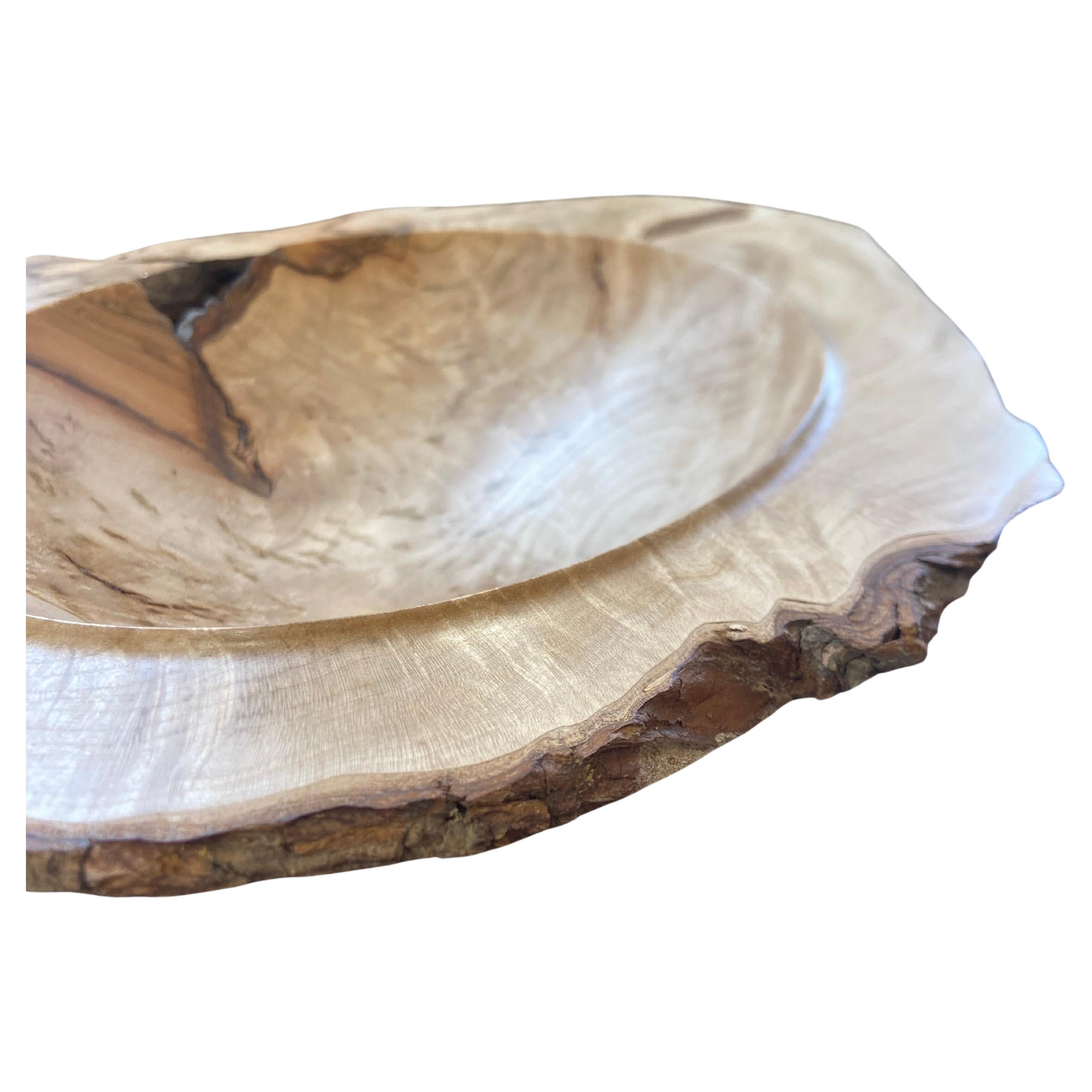 Arts and Crafts Vassoio tascabile in legno di Beeche di Ralph Ribour in vendita