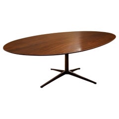 Florence Knoll table walnut top