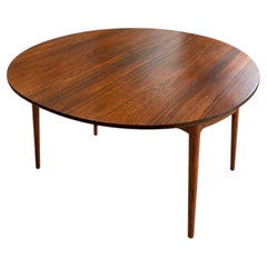 Ib Kofod-Larsen Rosewood Dining Table, Scandinavian Design, 1960s