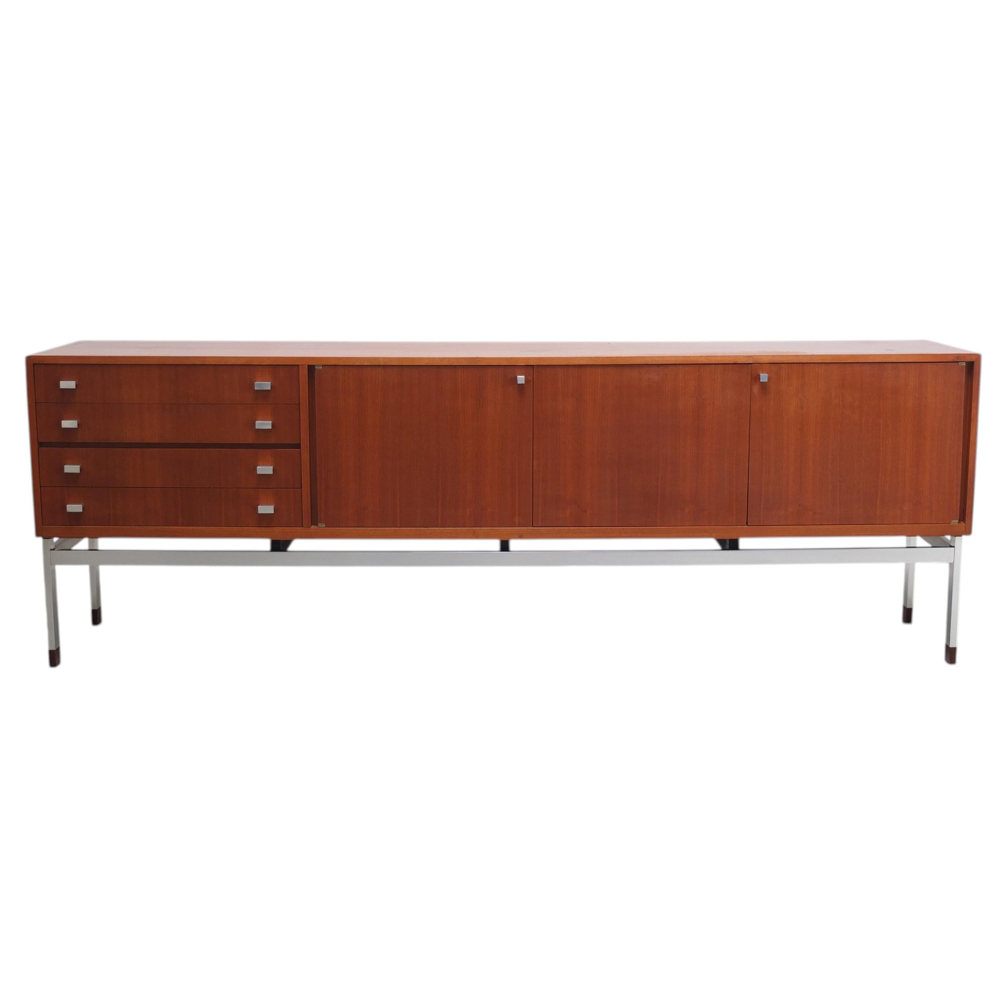 Large Modernist Sideboard by Werner Wölfers for V-Form, 1960s For Sale