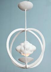 "Magritte, " Illuminated Pendant by Alexandre Logé