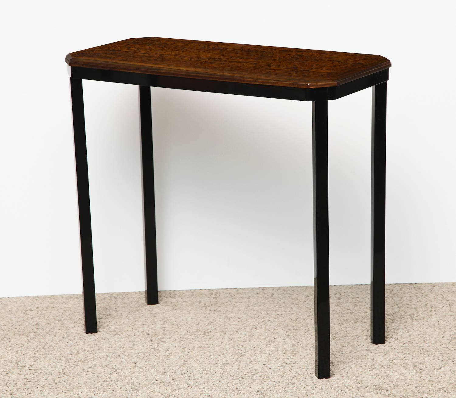 Mid-Century Modern Pair of Petite Console Tables by Paul Laszlo