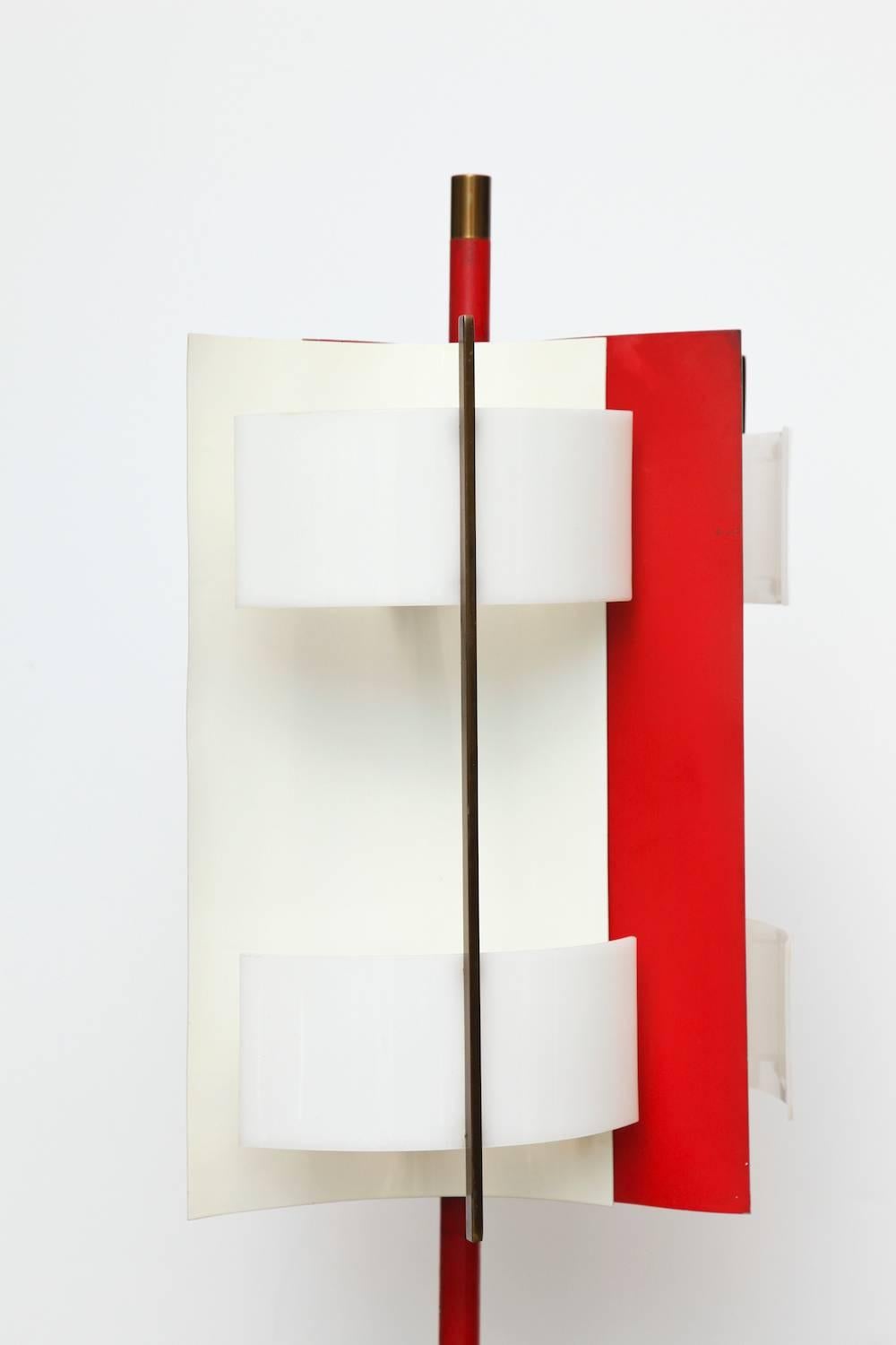 Rare Modernist Floor Lamp by Stilnovo In Good Condition In New York, NY