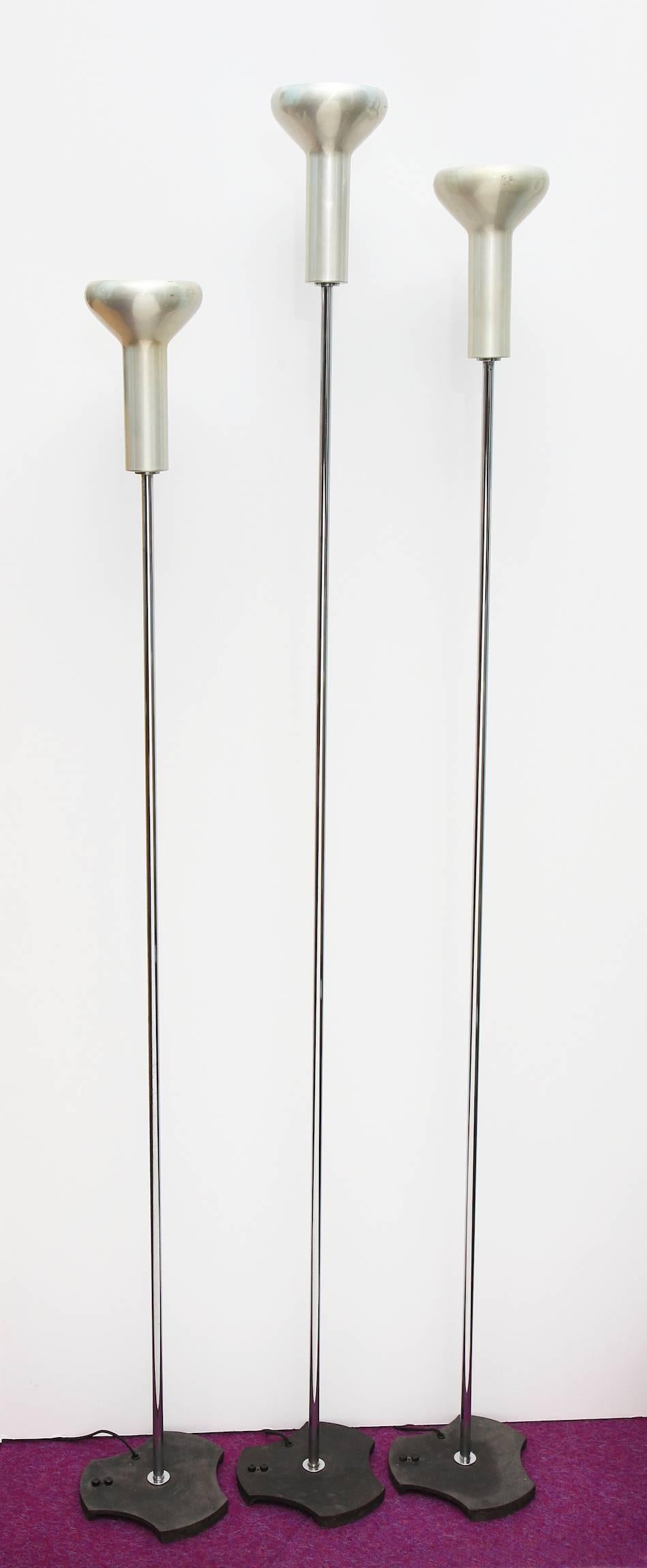 Mid-Century Modern Gino Sarfatti Floor Lamps